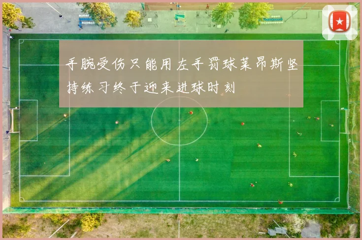 手腕受伤只能用左手罚球莱昂斯坚持练习终于迎来进球时刻